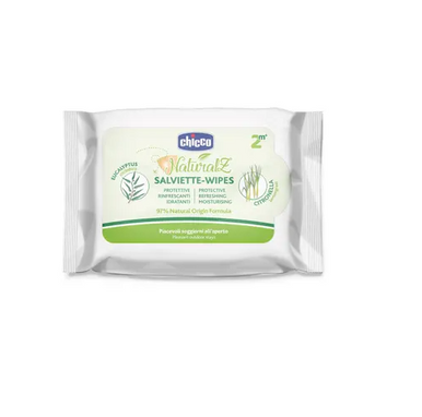 Chicco - Salviette Naturale Zanzare Confezione 20 Pezzi 
