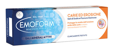 Emoform - Dentifricio Rimedio Per Carie ED Erosione Tubetto da 75ML
