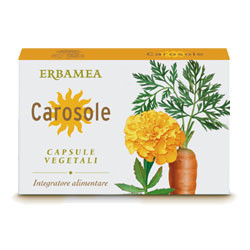 Erbamea - Integratore Carosole Confezione da 24 Capsule Vegetali