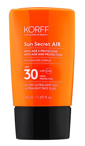 Korff - Sun Air Fluido Viso Spf30+ Confezione 50 Ml