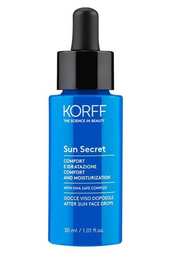 Korff - Sun Secret Gocce Doposole Viso Idratante Riparatrici Confezione 30 Ml