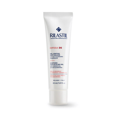 Rilastil - Difesa DS Gel Lenitivo Confezione 30 Ml + Difesa Crema Viso Detergente OMAGGIO