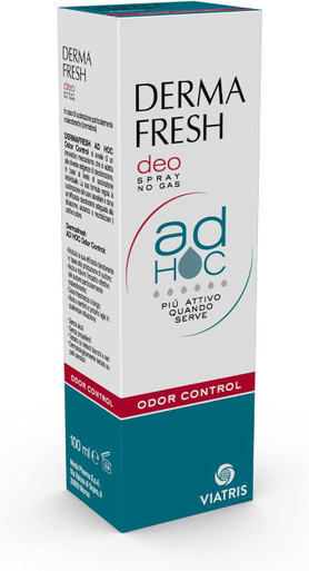 Dermafresh - Odor Control Deodorante Spray Intenso Confezione 100 Ml