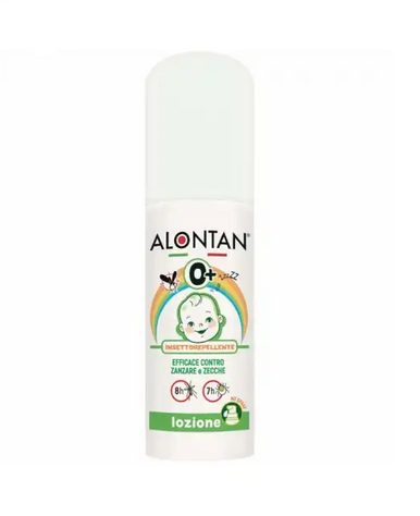 Alontan - Lozione Insetto Repellente Baby 0+ Mesi Confezione 75 Ml (Scadenza Prodotto 02/2026)