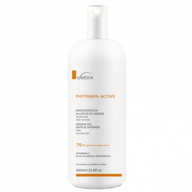 Vebix - Phytamin Active Bagnoschiuma Doccia Olio Organ Confezione 1000 Ml