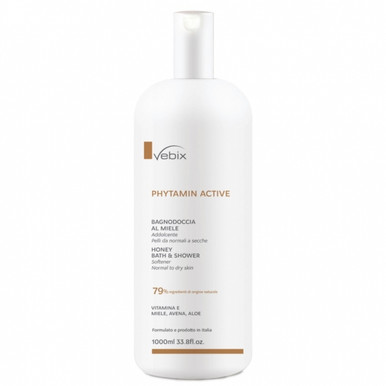 Vebix - Phytamin Active Bagnodoccia Miele Confezione 1000 Ml