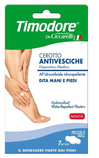 Timodore - Cerotto Antivesciche Dita Mani e Piedi Confezione 7 Pezzi (Scadenza Prodotto 04/2026)