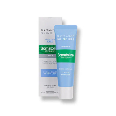 Somatoline - Skin Expert Skincure Overnight Maschera Viso Levigante Confezione 50 Ml