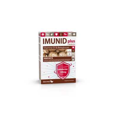 Dietmed - Imunid Plus Integratore per il Sistema Immunitario Confezione 30 Compresse (Scadenza Prodotto 04/2026)
