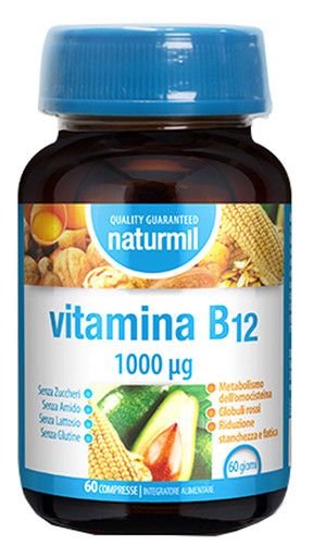 Dietmed - Naturmil Vitamina B12 Confezione 60 Compresse