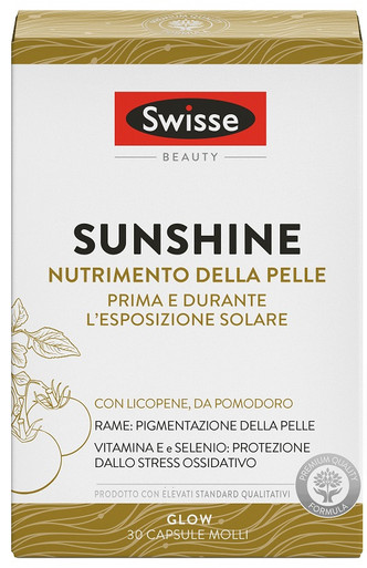 Swisse - Beauty Sunshine Integratore per l'Abbronzatura Confezione 30 Compresse