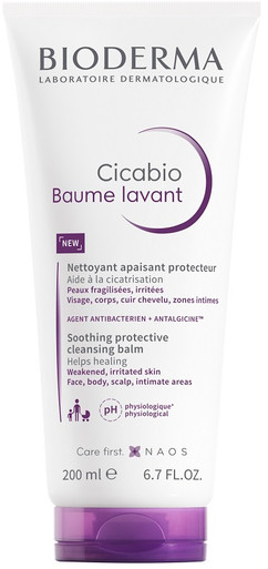 Bioderma - Cicabio Baume Lavant Balsamo Detergente Confezione 200 Ml