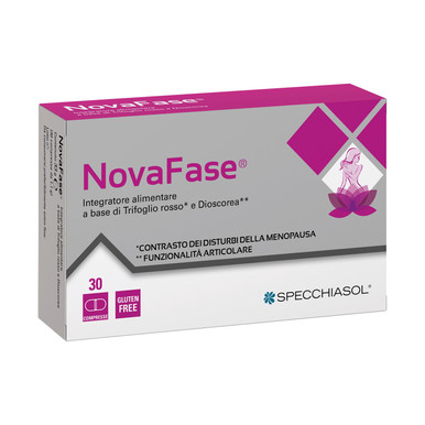 Specchiasol - Novafase Integratore per la Menopausa Confezione 30 Compresse