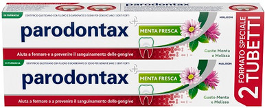 Parodontax - Dentifricio Menta Fresca BiPack Confezione 2x75 Ml
