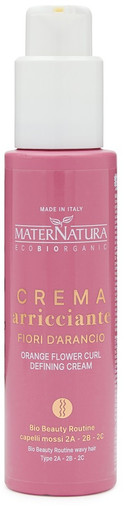 MaterNatura - Crema Arricciante Capelli Mossi ai Fiori d'Arancio Confezione da 150 Ml