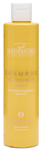 MaterNatura - Shampoo per Capelli Secchi Nutriente con Camomilla Confezione 250 Ml