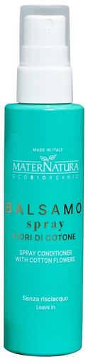 MaterNatura - Balsamo Spray Fiori di Cotone Confezione 150 Ml