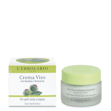 L'Erbolario - Crema Viso per Pelli Miste e Impure Confezione 30 Ml