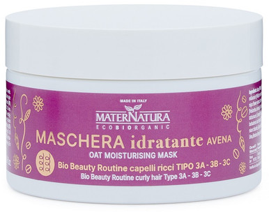 Maternatura - Maschera Idratante All'Avena Capelli Secchi Confezione 200 Ml