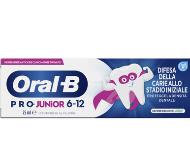 Oral-b - Pro Dentifricio Junior 6-12 Anni Confezione 75 Ml
