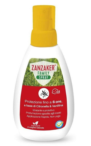 Zanzaker - Family Spray Repellente Insetti Confezione 100 Ml