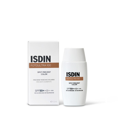Isdin - Fotoultra100 Spot Prevent Color Crema Viso Spf50+ Confezione 50 Ml