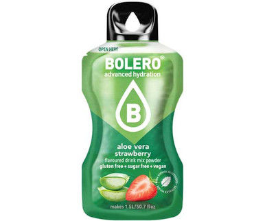 Bolero Aloe Vera Strawberry Polvere Confezione 3X9 Gr