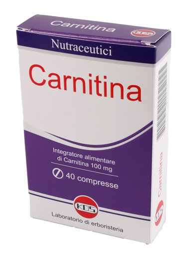 Kos - Carnitina Integratore Energetico Confezione 40 Compresse      