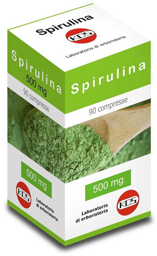 Kos - Spirulina Integratore Ricostituente Confezione 90 Compresse