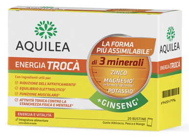 Aquilea - Energy Trocà + Ginseng Integratore Stanchezza Confezione 20 Bustine