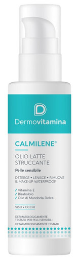 Dermovitamina - Calmilene Olio Latte Struccante Confezione 100 Ml