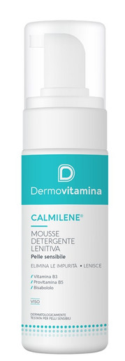 Dermovitamina - Calmilene Mousse Detergente Lenitiva Viso Confezione 150 Ml