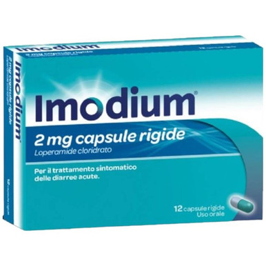 Imodium - 2 Mg Confezione 12 Capsule Rigide