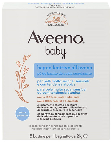 Aveeno - Baby Bagno Lenitivo Confezione 5 Bustine
