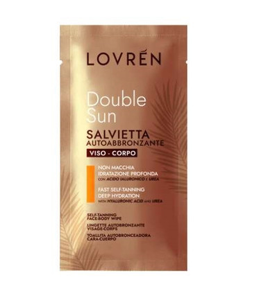 Lovren - Solaire Salviette Autoabbronzanti Doubleson Confezione 1 Pezzo