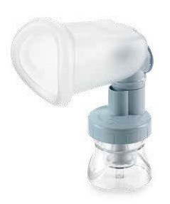 Nebula - Spacer Kit Pediatrico Apparato Broncopolmonare Maschera Buccale + Ampolla Confezione 2 Pezzi