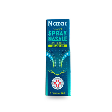 Nazar - Spray Nasale Soluzione Nafazolina Confezione 15 Ml