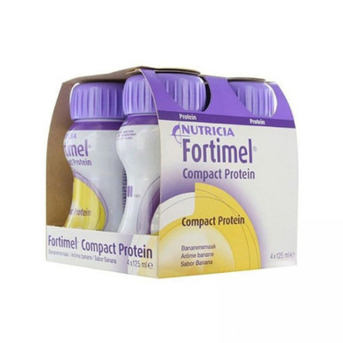 Nutricia - Fortimel Compact Protein Gusto Banana Confezione 4x125 Ml
