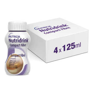 Nutricia - Nutridrink Compact Fibre Gusto Caffè Confezione 4X125 Ml 