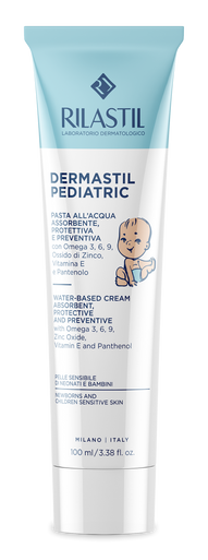 Rilastil - Dermastil Pediatric Pasta all'Acqua Crema Protettiva Confezione 100 Ml