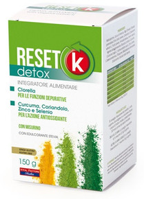Farmaderbe - Reset K Detox Integratore Alimentare Depurativo E Antiossidante Confezione 150 Gr