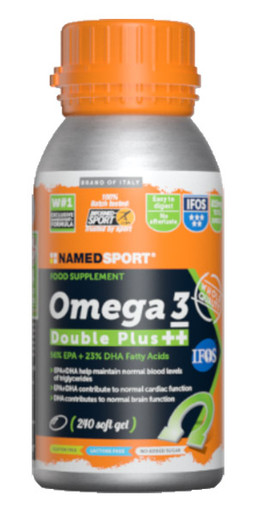Named Sport - Omega 3 Double Plus ++ Integratore Confezione 240 Capsule