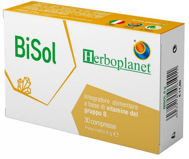 Herboplanet - Bisol Integratore Alimentare Sistema Nervoso Confezione 30 Compresse