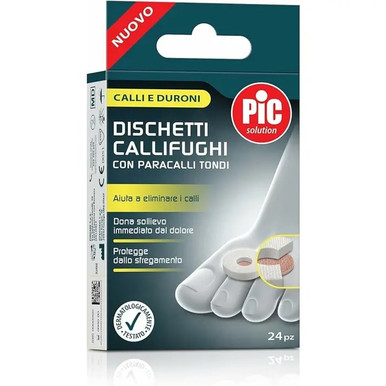 Pic - Solution Dischetti Callifughi Con Paracalli Tondi Confezione Mix 24 Pezzi