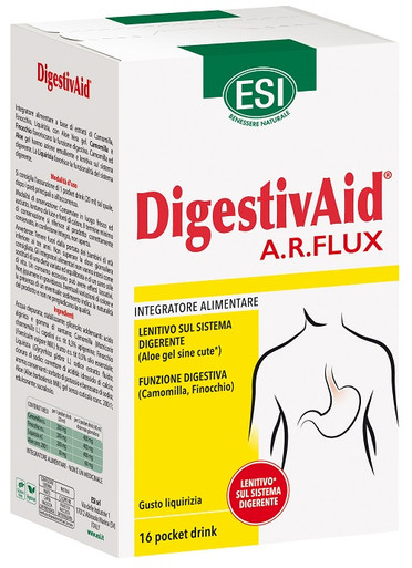 Esi - Digestivaid Ar Flux Integratore Per La Digestione Confezione 16 Pezzi