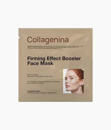 Collagenina - Maschera Viso In Tessuto Monouso Effetto Booster Confezione 1 Pezzo + Una Maschera In OMAGGIO