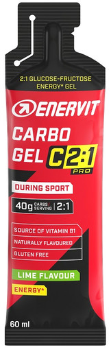 Enervit - Carbo Gel C2:1 PRO Gusto Lime Confezione 60 Ml
