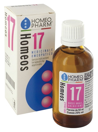Homeo Pharm - Homeos 17 Medicinale Omeopatico Rimedio Cistiti Acute Confezione 50 Ml