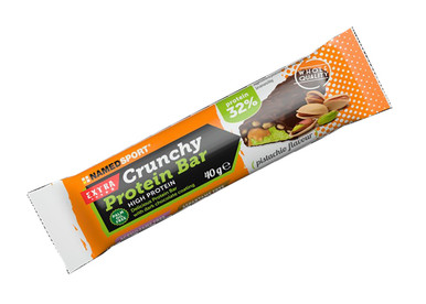 Named Sport - Crunchy Proteinbar Pistacchio Barretta Proteica Confezione 40 Gr (Scadenza Prodotto 01/2026) +1 Confezione Omaggio