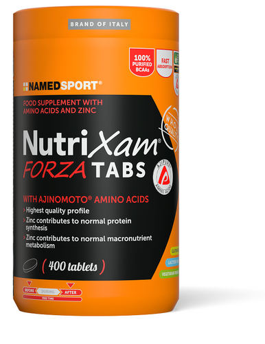 Named Sport - NutriXam Forza Tabs Integratore con Aminoacidi Confezione 400 Compresse